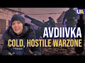 Cold Avdiivka, Front Line Artillery Crews Fight Against the Russian Onslaught