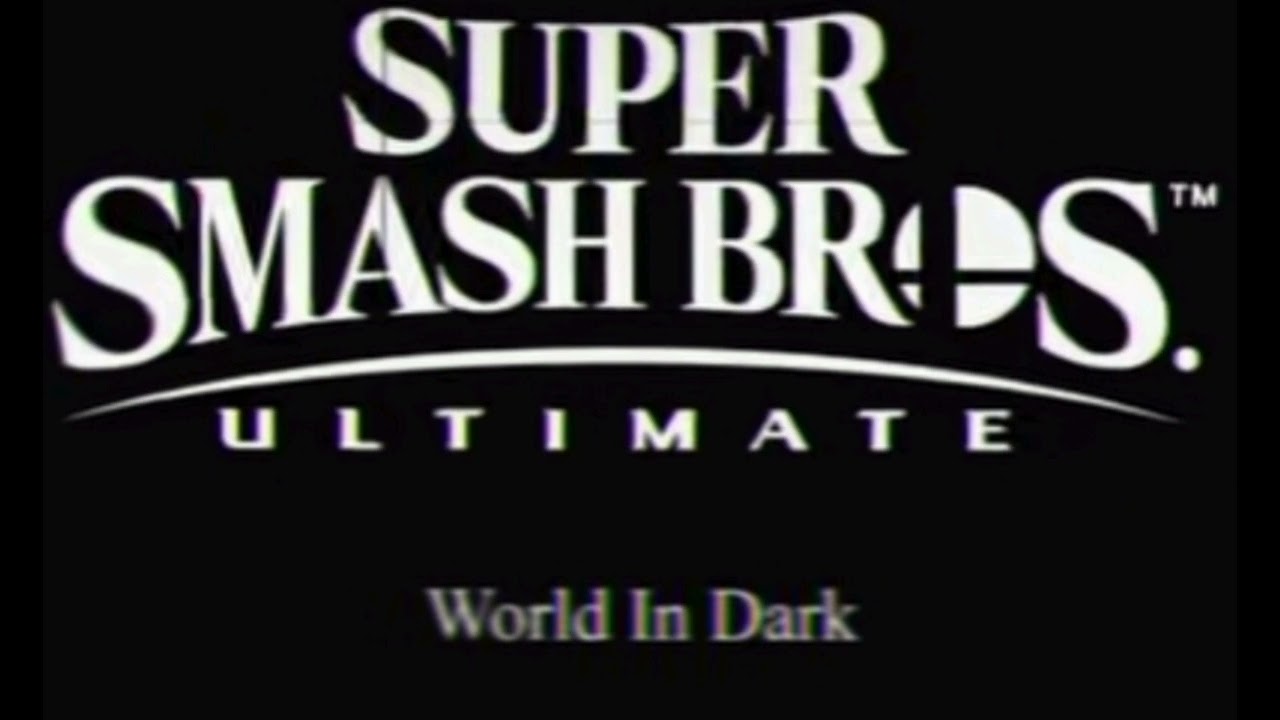 Super Smash Bros World In Dark theme