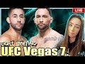 🔴  UFC VEGAS 7: MUNHOZ VS EDGAR + OSP VS MENIFIELD FIGHT BRIEFING!