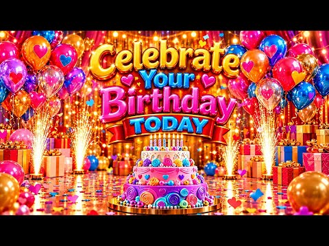 Celebrate Your Birthday Today 🎉🎂 | Happy Birthday Wishes 2026 | Birthday Celebration