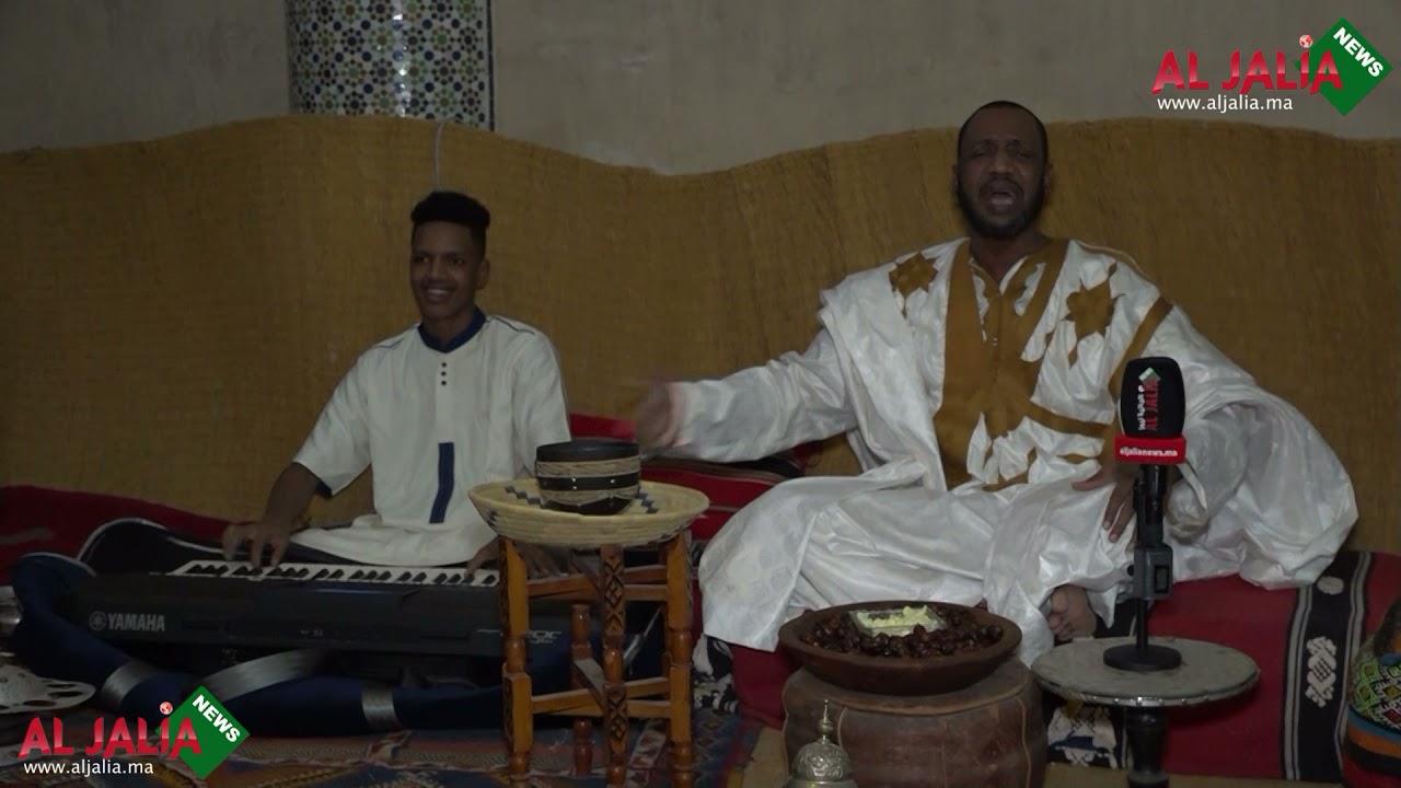 محمد شغالي مداح الرسول صلى الله عليه وسلم في ضيافة الجالية نيوز بالعيون