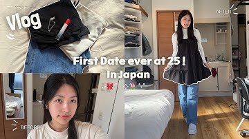 First Date EVER at 25... in Japan! 💖🇯🇵 (GRWM + Storytime & Honest Afterthoughts)