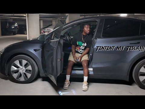 Tinting my Tesla Journey | Vlog