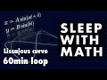 Sleep with Math: Lissajous curve 1hour loop ASMR