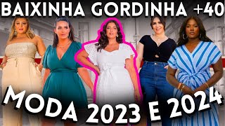 ROUPAS PARA GORDINHAS, BAIXINHAS 40, 50, 60+ ANOS - MODA VERÃO 2024 -  YouTube