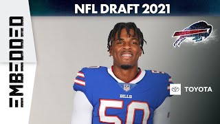 Bills: Embedded 2021: Finalizing the NFL Draft Picks of Greg Rousseau, Boogie Basham & More