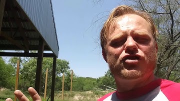 Laundry Room and Pond Development- Cob Barndominium