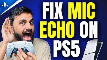 How To Fix Mic Echo On PS5 | Adjust Party Chat Volume on PS5