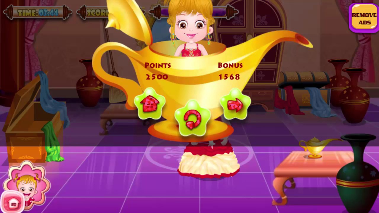 Baby Hazel Princess Makeover