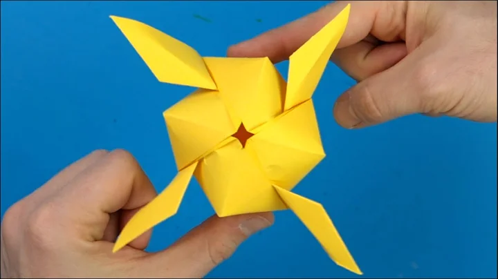How to make SPINNING Paper Baloon 😲💨🎈 EASY Origami Airplane TUTORIAL