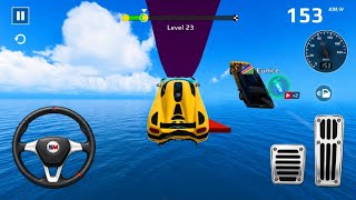 🔥 Mega Ramp Car Stunt Master 🚗💨 | Impossible GT Car Stunts 3D | GT Car Racing Android Gameplay screenshot 3