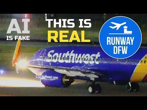 🔴 LIVE ✈️ Dallas Love Field Airport 🪩 Saturday night plane spotting 🌙 7/26/25