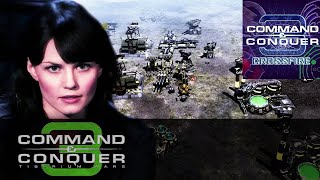 🔴⁴ᴷ⁶⁰ C&C 3 CROSSFIRE Mod | GDI vs NOD & Scrin | Tundra Triangle | BRUTAL AI