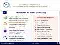 Error Guessing Explained | Software Testing Tutorial |