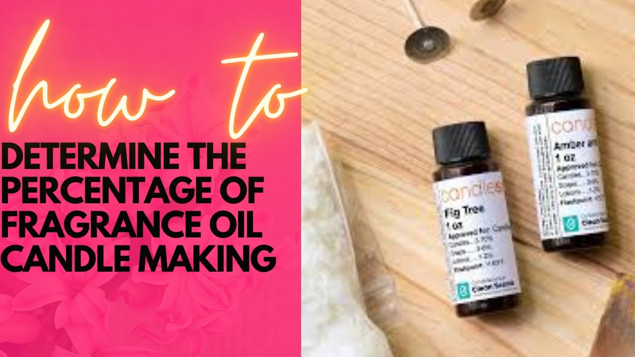 How To Determine Your Candle Fragrance Load By Percentage YouTube