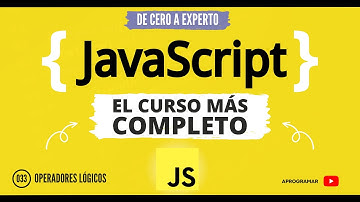 Aprogramar con JavaScript - 33 Operadores lógicos
