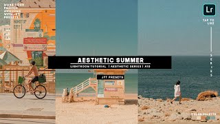 Aesthetic Summer (A10) | Free Lightroom Preset | Free DNG. screenshot 1