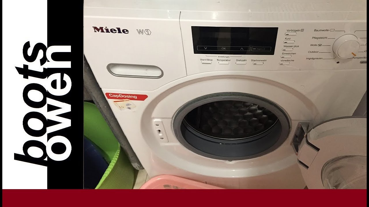 how-to-clean-miele-w1-washing-machine-filter-youtube