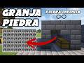 GRANJA AUTOMÁTICA DE PIEDRA INFINITA - MINECRAFT 26.1 en menos de 3 minutos #Minecraft #tutorial