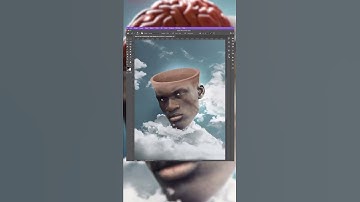 How to create a hollow head effect in Photoshop photoshoptutorial photoshopmanipulation learnphot...