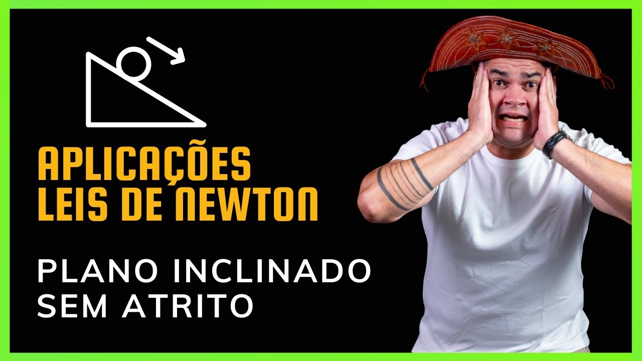 Plano Inclinado sem Atrito | Aplicações das Leis de Newton