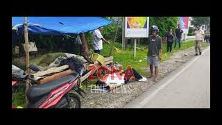 Adegan di Rekonstruksi  Pemb#nuhan Selvince Pah , Tesangka Asbanu   Peragakan Adegan Penik4man 