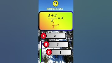 Can You Beat This Math Quiz? 🚀 | Puzzle Challenge #Shorts