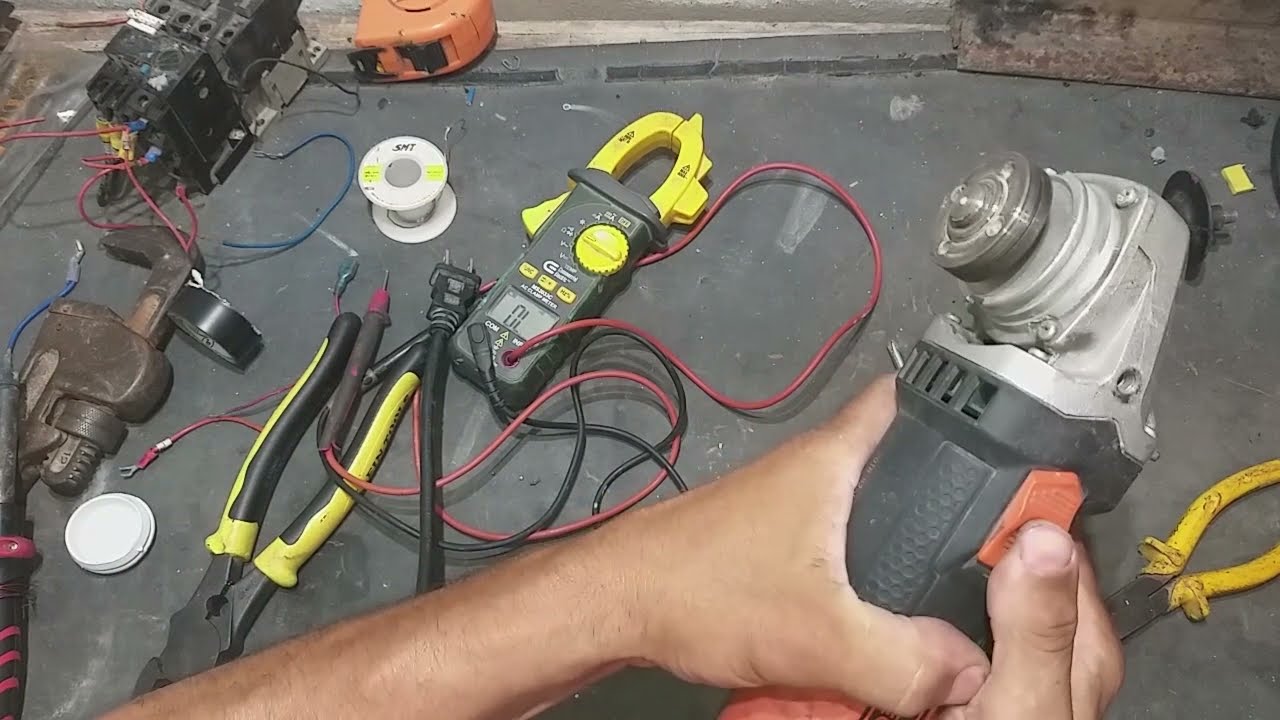 Como arreglar pulidora o amoladora que no prende