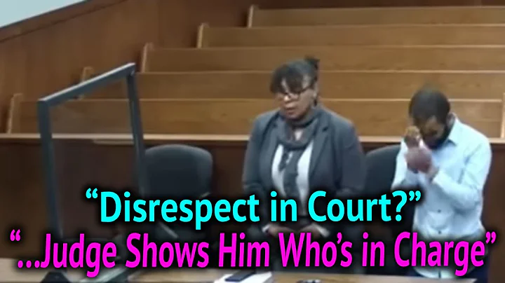 No-Nonsense Judge Completely SHUTS DOWN Sovereign Citizen — Pro Se Arguments Collapse in Court