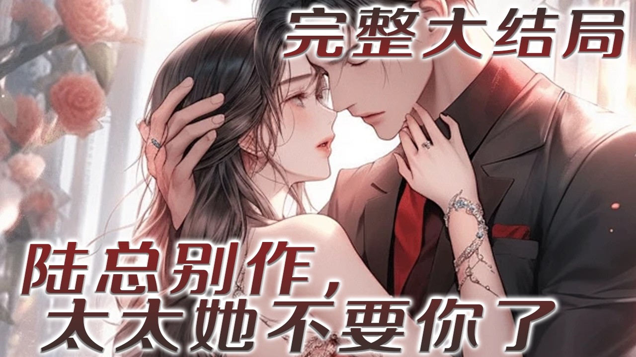 【完结】💕《陆总别作，太太她不要你了》白月光说自己活不过半年，陆衍止毫不犹豫提出离婚。说半年后再复婚。他以为时念会一直留在原地等他，可是她心早死了，流掉孩子，假离婚变真离婚，一去不回头，可陆衍止却疯了