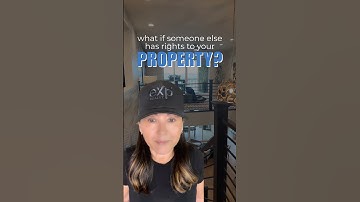 Easements give others rights to your land, always check your title report. #PropertyTips #sandiego