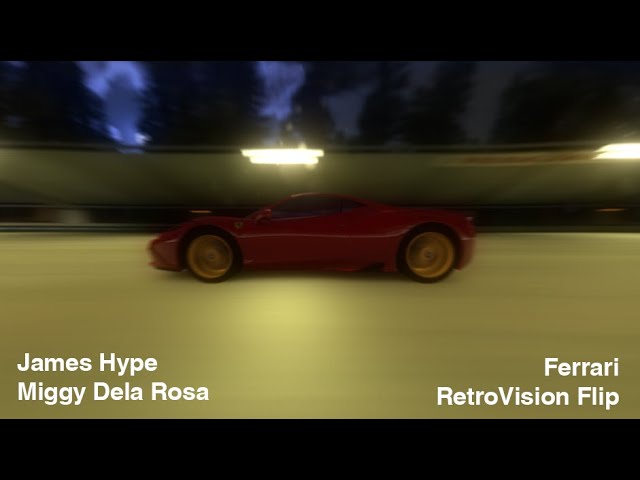 James Hype, Miggy Dela Rosa - Ferrari (RetroVision Flip)