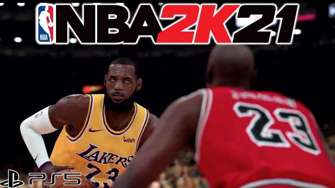 NBA 2k21 Lebron James vs Michael Jordan 1 on 1 Blacktop PS5 (4K
