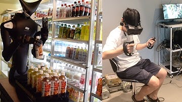 Robot Stacks Supermarket Shelves In Japan