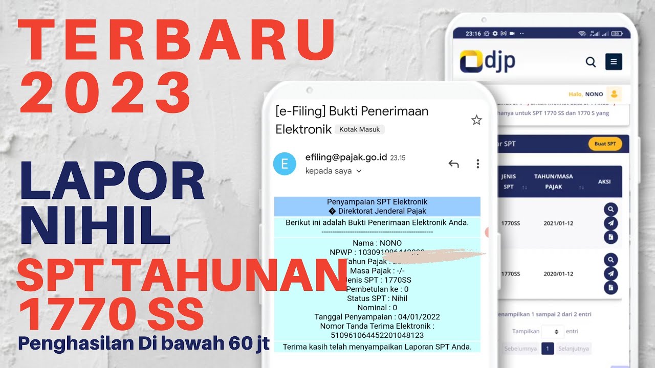 Tutorial Efiling 2022 || Cara Cepat Lapor SPT Tahunan Pribadi Online