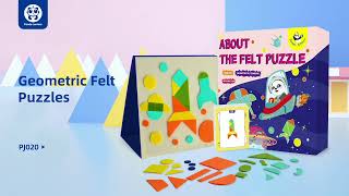 Panda Juniors - The Felt Puzzle