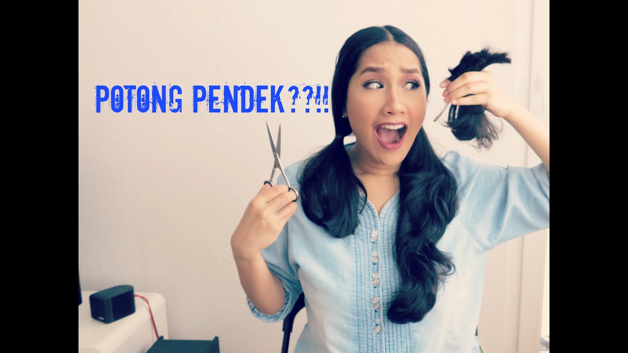 UPDATED Potong Rambut Sendiri Di Rumah Elitaloina21 YouTube