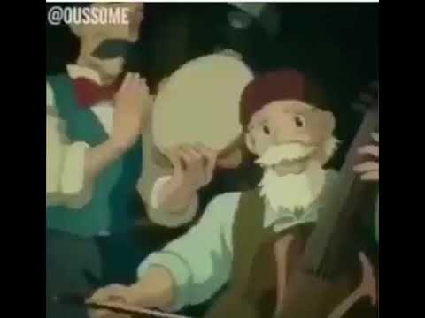 مونطاج أغنية خليني نبكي على الهالكني للمرحومة مليكة الغرباوية في احدى افلام الكرتون 