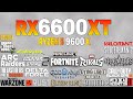RX 6600 XT + Ryzen 5 9600x - Test in 24 Games