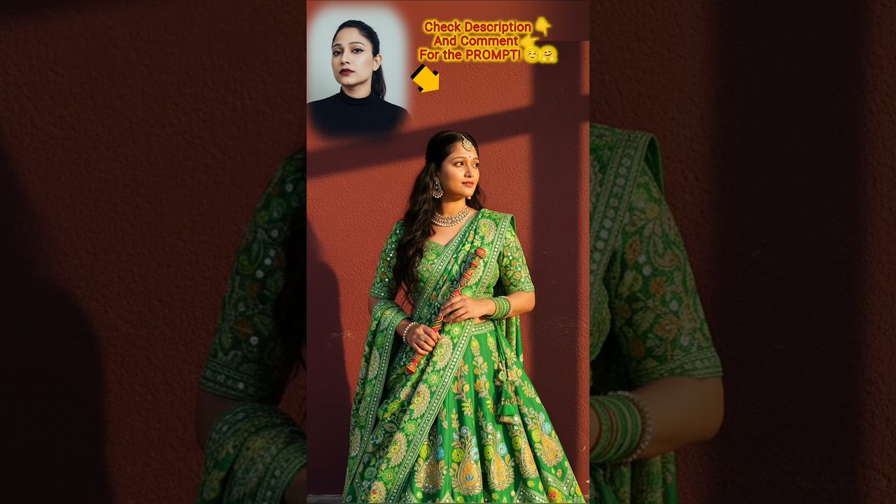 Garba photo gemini prompt  | Google Gemini Navratri Trending Garba Look Ai Photo Editing