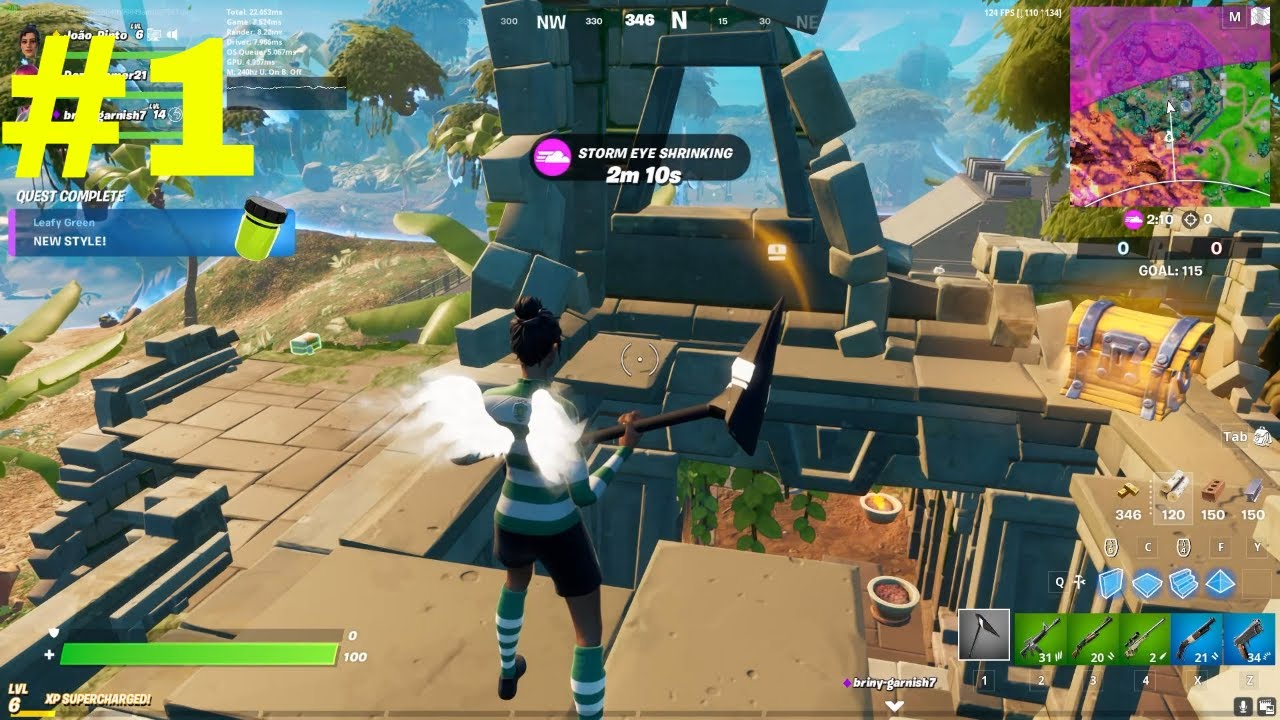 Find Bottles Of Leafy Green In Stealthy Stronghold Find Bottles of Leafy Green in Stealthy Stronghold - Fortnite Season 8