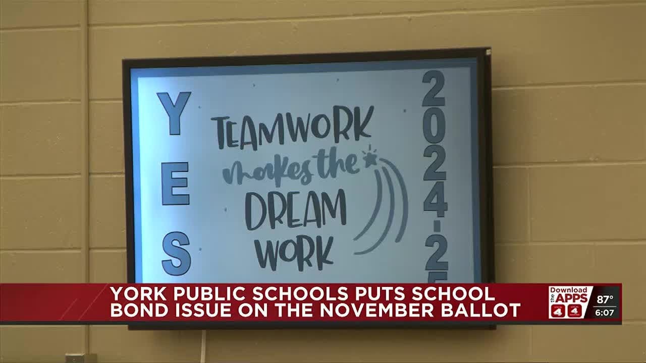 York Public Schools puts school bond issue on the November ballot - YouTube