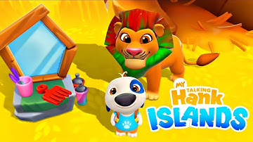 My Talking Hank Islands | Lion King UNLOCKED Gameplay Walkthrough 