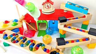 Marble run race ☆ Summary video of over 10 types of Big Colorful marble .Compilation 1h video ☆