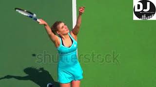 Sexy women playing tennis in slow motion HD