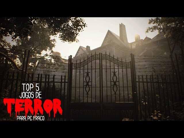 Melhores Jogos de terror para PC fraco