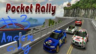 Gameplay Pocket Rally Lite. Ancien City Race