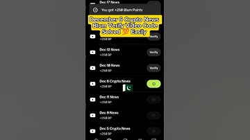 December 6 Crypto News Blum Verify Video Code Solved 💯 Easily | Blum | #blum #shorts #blumverifycode