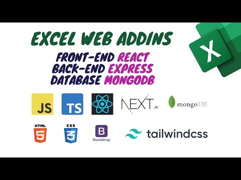 Estructura de un Excel AddIn con Acceso a MongoDB Utilizando como Front-End React y Back-End Express