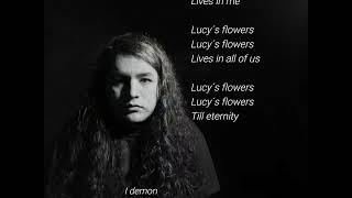 karaoke DEEP TERROR Lucy´s flowers #deepterror #blackmetal  #death  #karaokemetal #karametal  #カラオケ